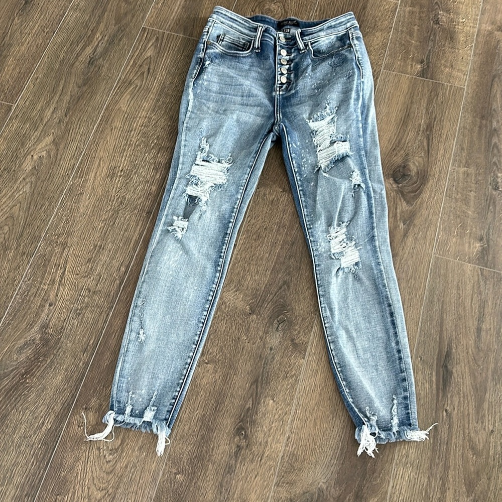 Judy Blue Cute As A Button Jeans